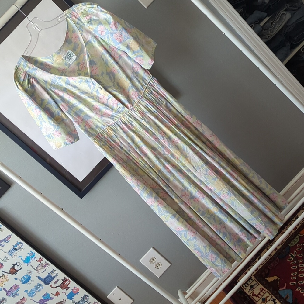 VTG Laura Ashley floral dress. Eur 38. Super mint.